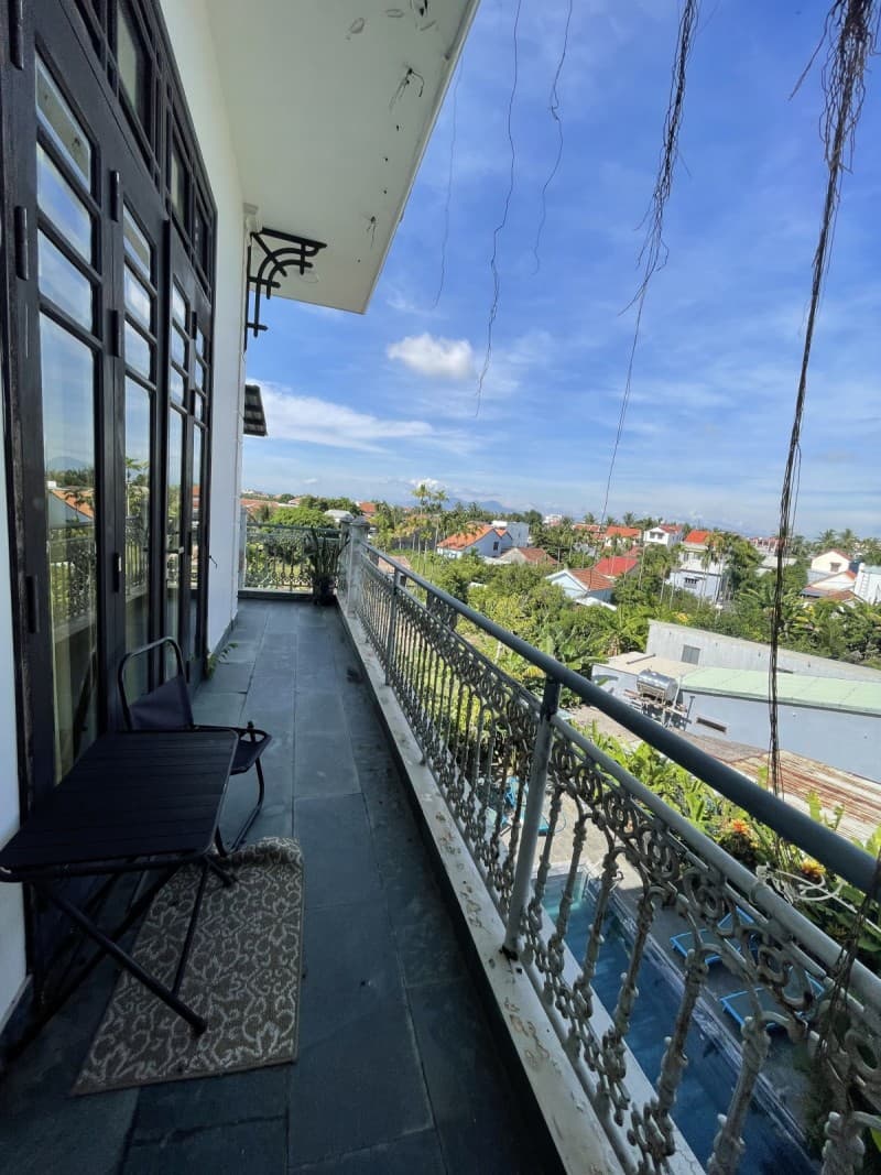 Nhà 3 tầng 1020m² mặt tiền 12.5m Khối Thanh Tây, Hội An — tiềm năng kinh doanh, có dòng tiền, hồ bơi