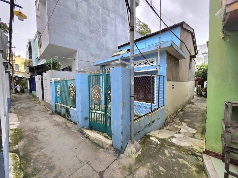Nhà cấp 4 60.4m² mặt tiền 4.55m Hoàng Diệu, Hải Châu — gần chợ